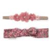 Haarbanden set van 2 Rouge Flower