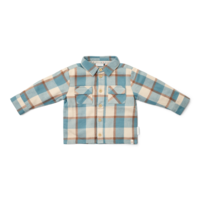 Overhemd Stone Blue Check