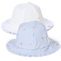 Zonnehoedje omkeerbaar Sunny Flowers Blue