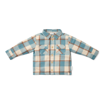 Overhemd Stone Blue Check