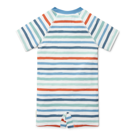 Zwempak korte mouwen Stripes Multi-colour