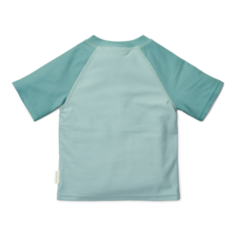 Zwemshirt korte mouwen Seashells Surf Blue 