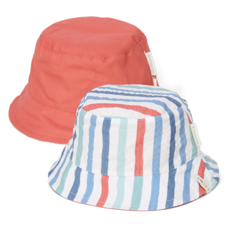 Bucket hat omkeerbaar Stripes Multi-colour 