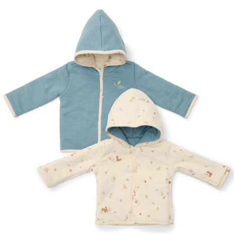 Reversible jasje Stone Blue 