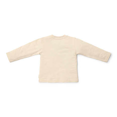 T-shirt lange mouwen Sand melee 