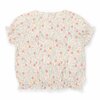 T-shirt korte mouw creme