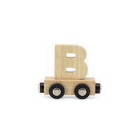  TRAIN NATURAL - LETTER "B"