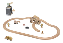 Houten Treinset Uitbreiding Bouw