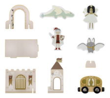 Houten Treinset Uitbreiding Fantasy