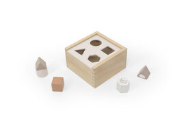 LABEL LABEL - SHAPE SORTING BOX - NOUGAT