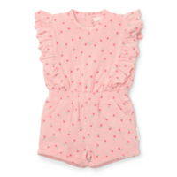 Playsuit Sunny Flowers Blush Pink