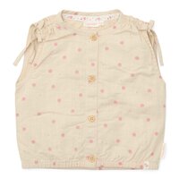 Blouse mouwloos Sand 