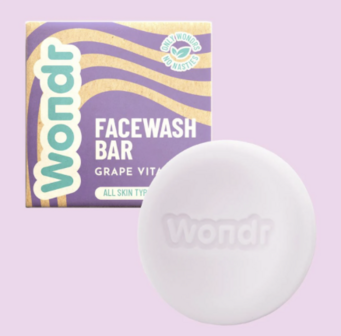 Wondr facewash bar GRAPE VITALITY
