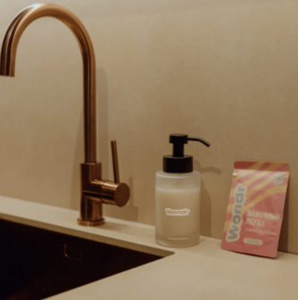 Wondr handsoap bottle + refill CHERRY BLOSSOM