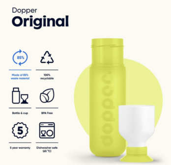 Dopper original 450ml seahorse lime