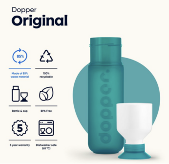Dopper original 450ml tidal teal