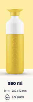 Dopper isolated 580 ml lemon crush