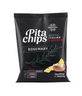 Delicious pita chips rosemary