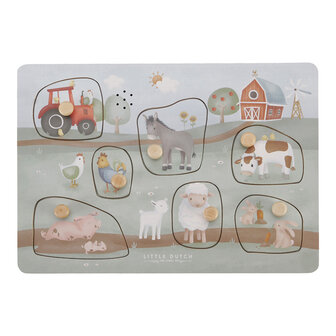 Little Dutch &quot;Geluiden puzzel Little Farm FSC&quot;