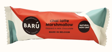 BARU Milk Chocolate &amp; Chai Latte Marshmallow Bar 30g