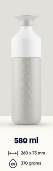 Dopper isolated 580 ml gentle grey