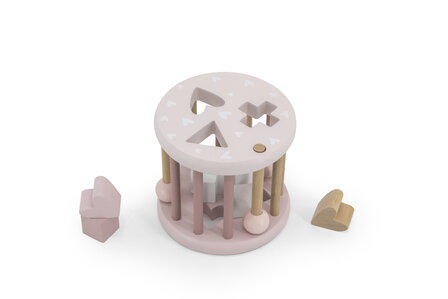 LABEL LABEL - SHAPE SORTING WHEEL - PINK