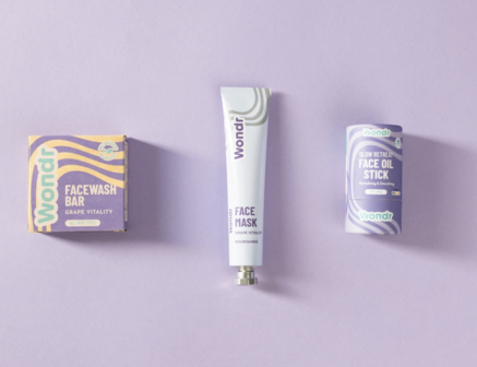 Wondr - Face mask - Grape vitality
