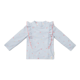 Zwemshirt lange mouwen Sunny Flowers Blue 