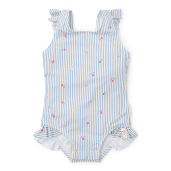 Badpak Sunny Flowers Blue