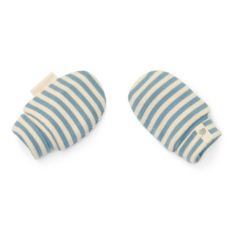 Krabwantjes Stone Blue Stripe - one size