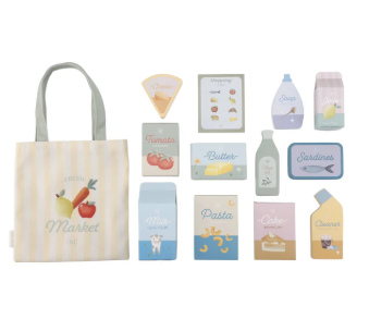 Houten winkelwagen FSC