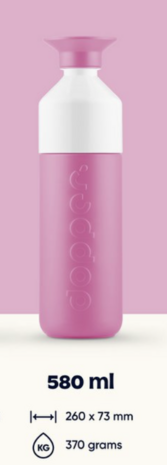 Dopper isolated 580 ml pelican pink