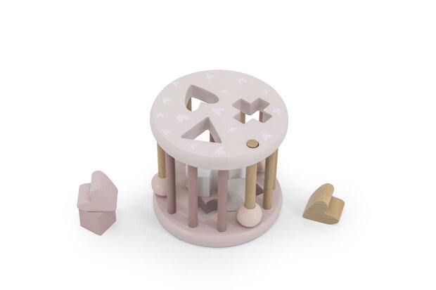 LABEL LABEL - SHAPE SORTING WHEEL - PINK