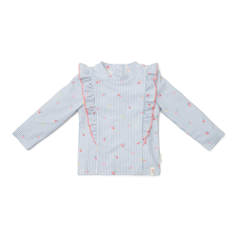 Zwemshirt lange mouwen Sunny Flowers Blue 