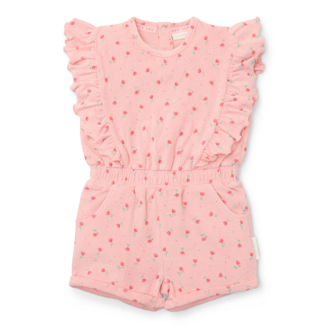 Playsuit Sunny Flowers Blush Pink
