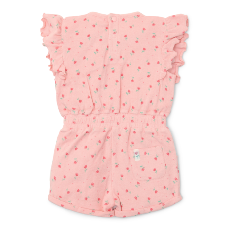 Playsuit Sunny Flowers Blush Pink