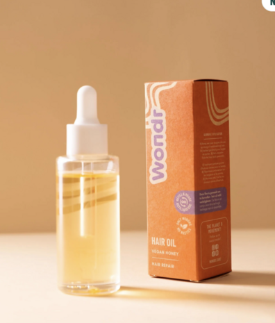 Wondr Vegan honey hair oil