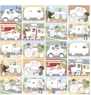 Kleurboek - Essentials - Jim