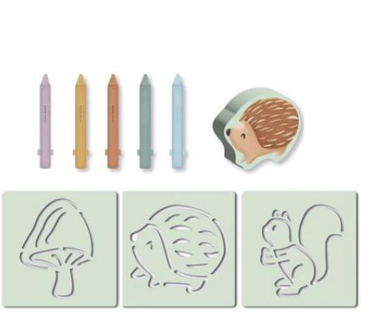 Badkrijtjes - Meerkleurig - Forest Friends