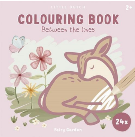 Kleurboek - Roze - Fairy Garden