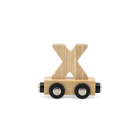  TRAIN NATURAL - LETTER "X"