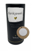 Geurset met steentje - dankjewel