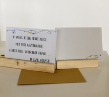 Kaart kerst gezelligheid