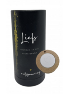 Geurset met steentje - liefs